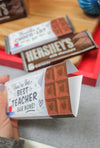 Teacher Appreciation Chocolate Bar Wrappers