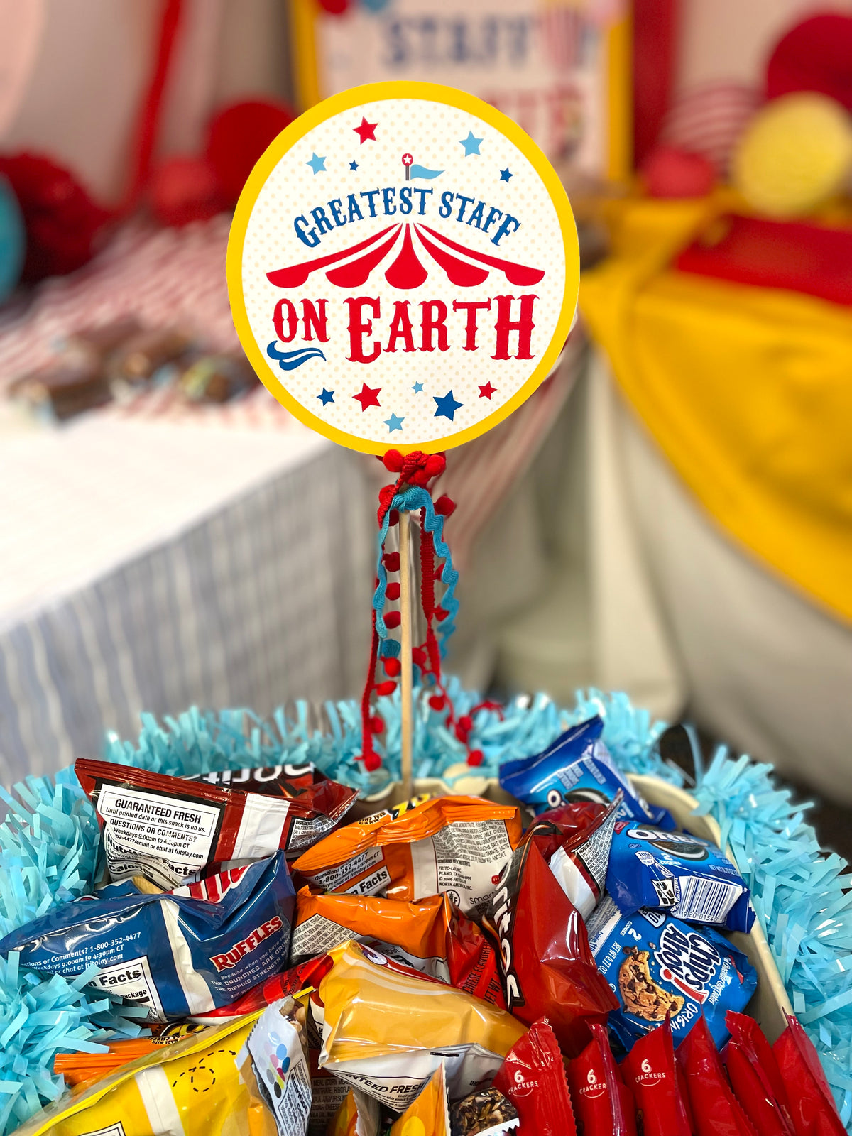 Teacher Appreciation Circus Carnival Decor Pack