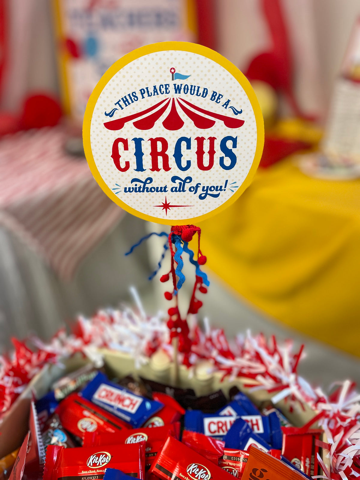 Teacher Appreciation Circus Carnival Decor Pack