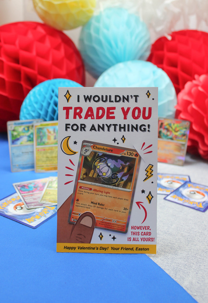 Game Trading Card Kids Valentine Just Add Confetti Game Trading Card Kids Valentine Just Add Confetti