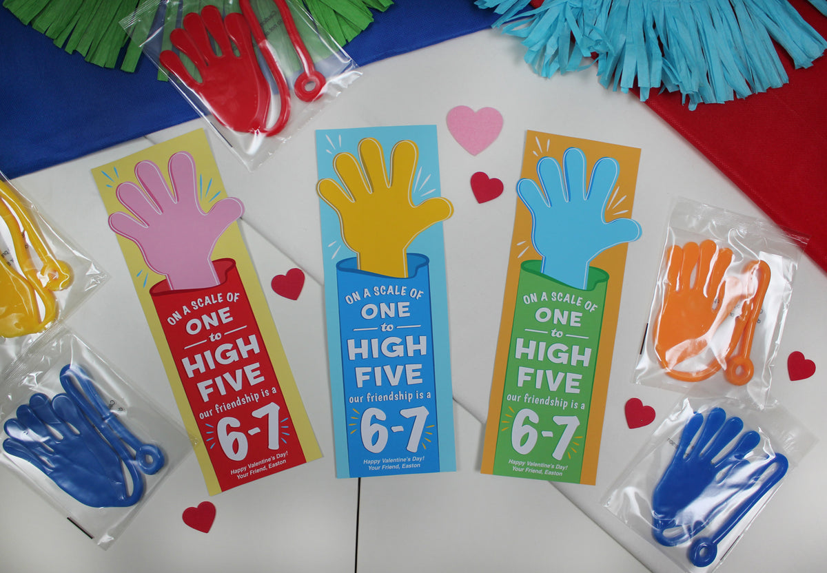 High Five 6-7 Kids Valentine