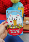 Cat Ramen Noodle Pencil Kids Valentine