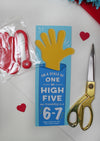 High Five 6-7 Kids Valentine