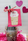 Latte Valentine Gift Tag