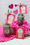 Latte Valentine Gift Tag