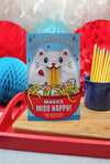 Cat Ramen Noodle Pencil Kids Valentine