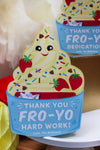 Fro-Yo Thank You Gift Card Holders