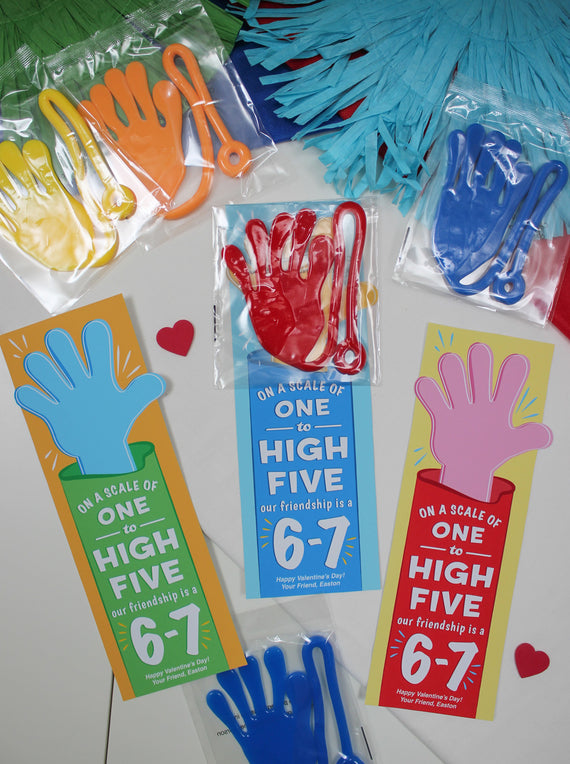 High Five 6-7 Kids Valentine