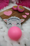 “Ewe Blow Me Away” Bubble Gum Kids Valentine