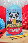 Panda Ramen Noodle Pencil Kids Valentine