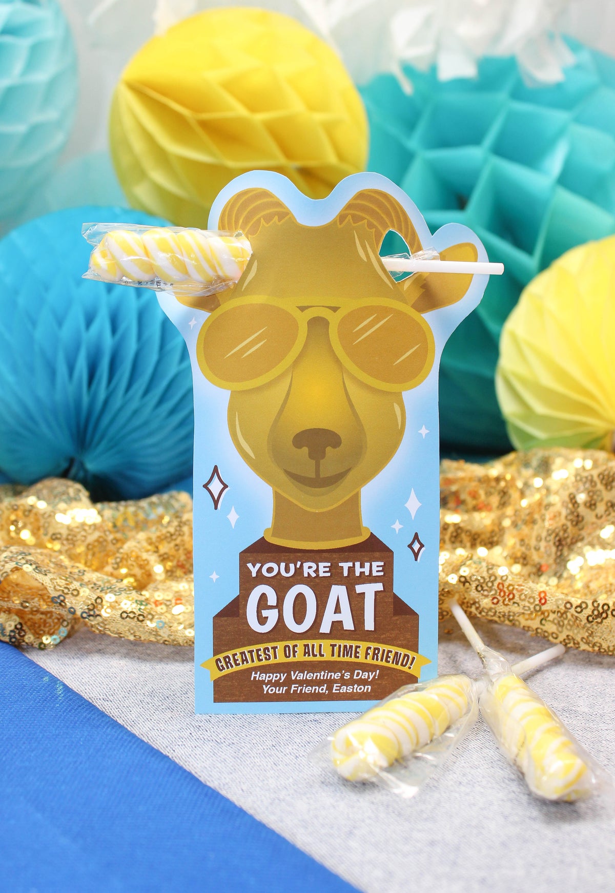 GOAT Kids Valentine