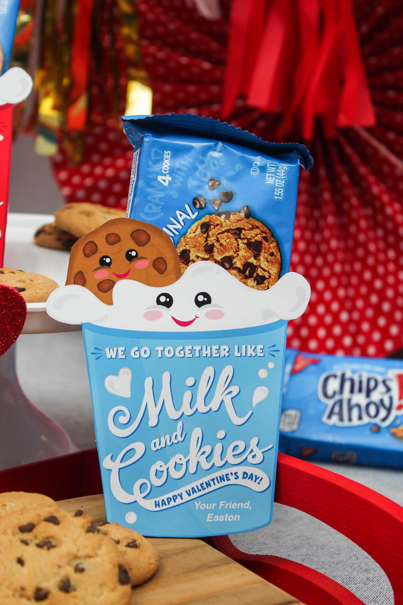 milk-and-cookies-kids-classroom-valentines-just-add-confetti for We Go Together Like Milk And Cookies Free Printable Milk and Cookies Kids Classroom Valentines – Just Add Confetti for We Go Together Like Milk And Cookies Free Printable