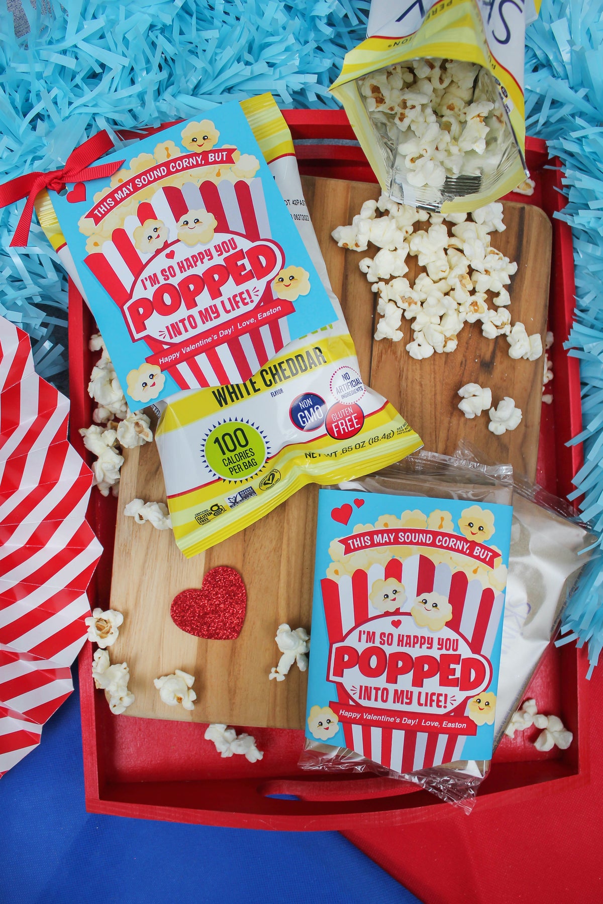 Popcorn Valentines