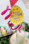 Crazy Straw Easter Gift