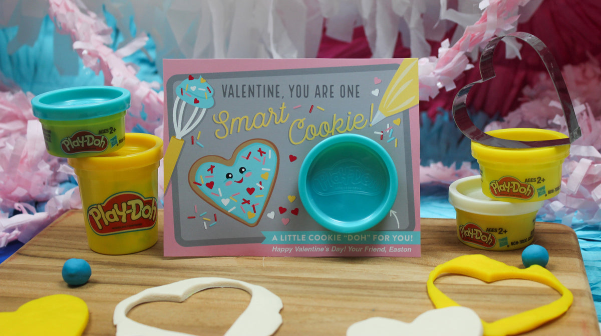 Cookie PlayDoh Kids Valentine