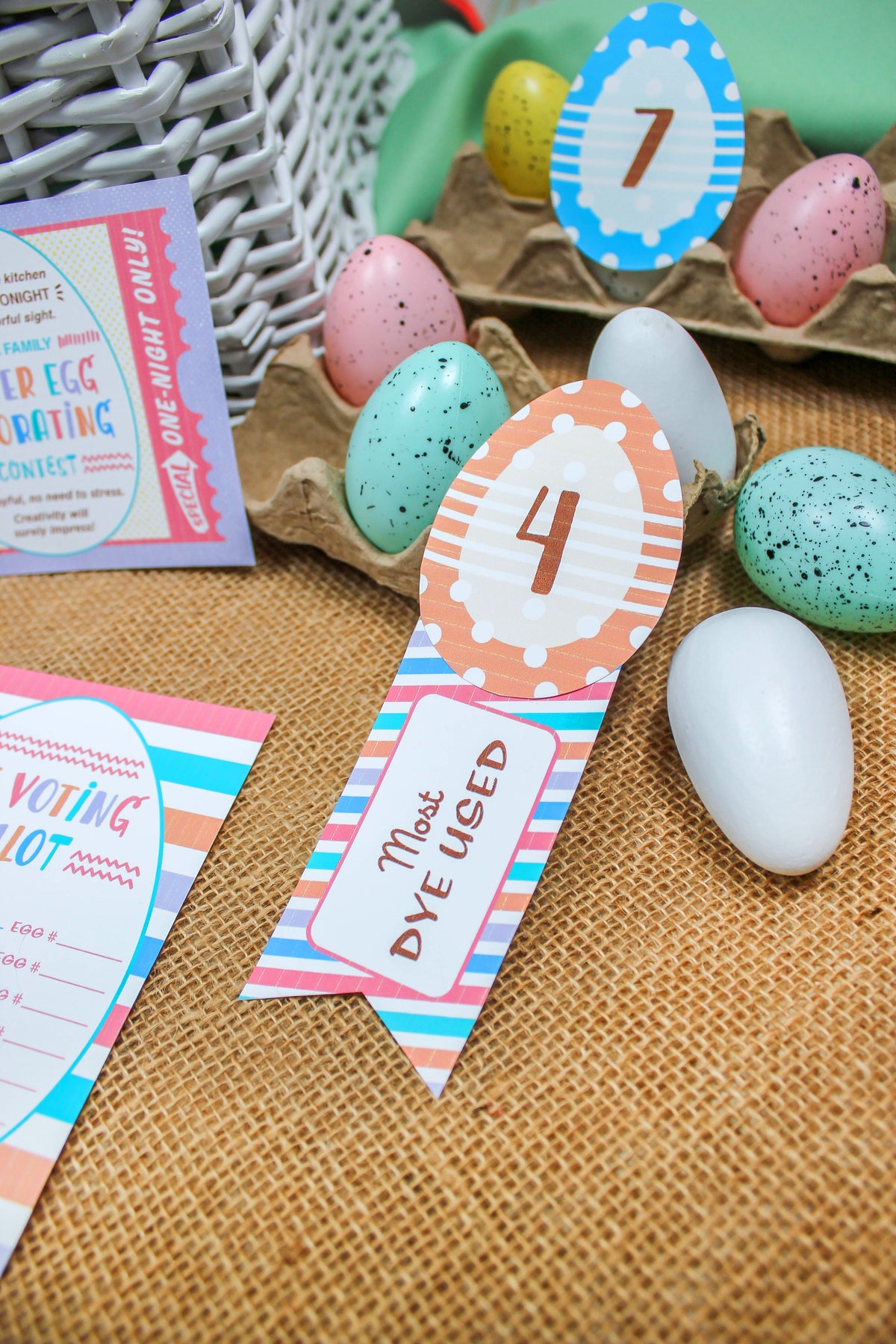 Easter Egg Decorating Contest Pack