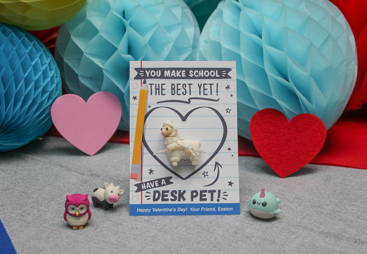 Desk Pet Kids Valentine