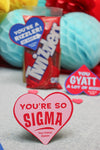 Slang Hearts Tween Valentines