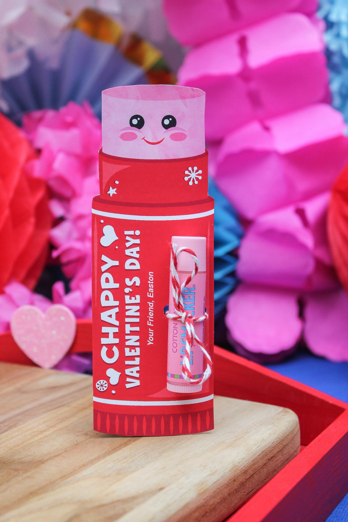 Chapstick Kids Valentine