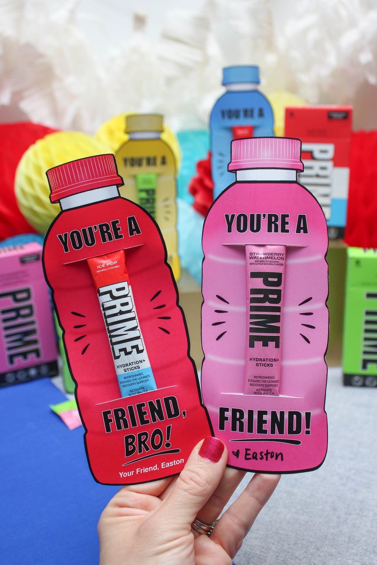 Drink Bottle Kids Valentine