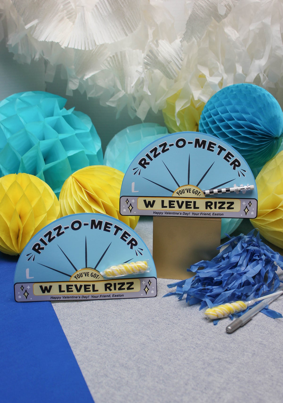 Rizz-o-meter Kids Valentine