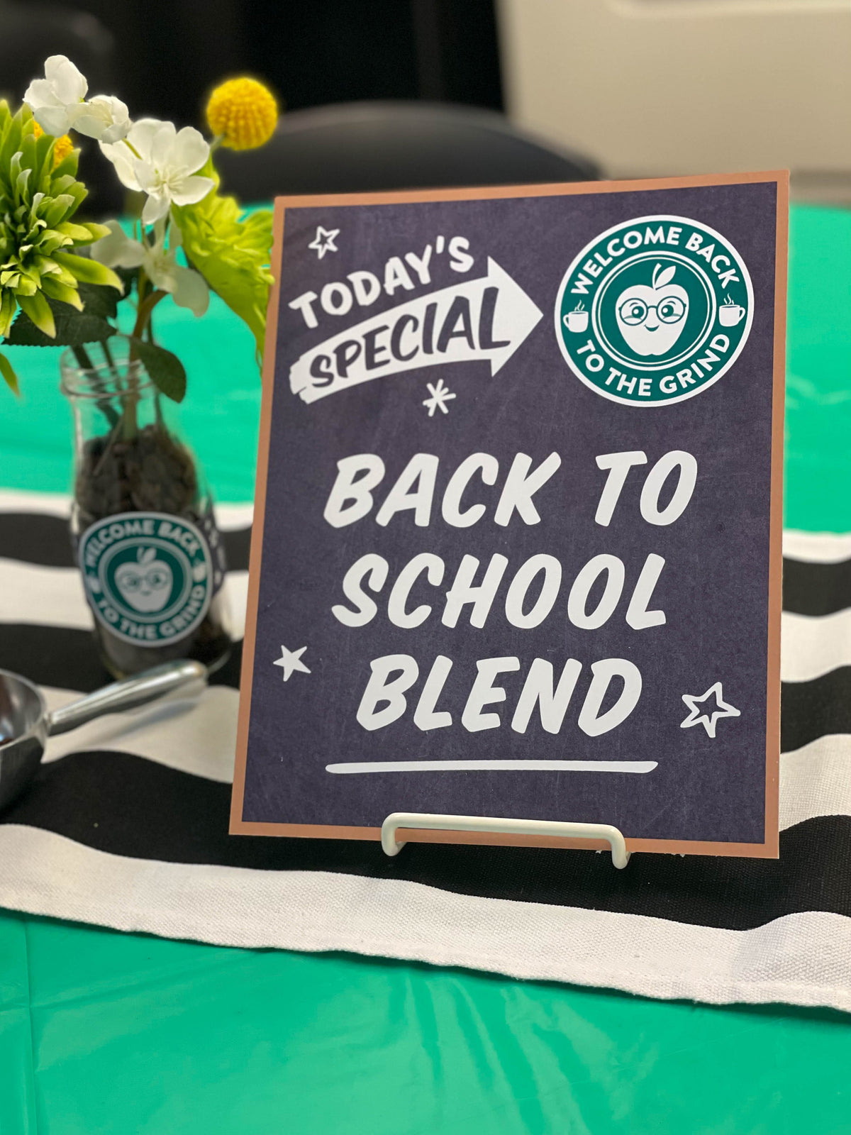 Back to School Teacher Appreciation Coffee Shop Decor Pack