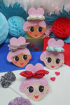 Hair Scrunchie Kids Valentine