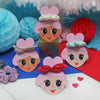 Hair Scrunchie Kids Valentine