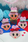 Hair Scrunchie Kids Valentine