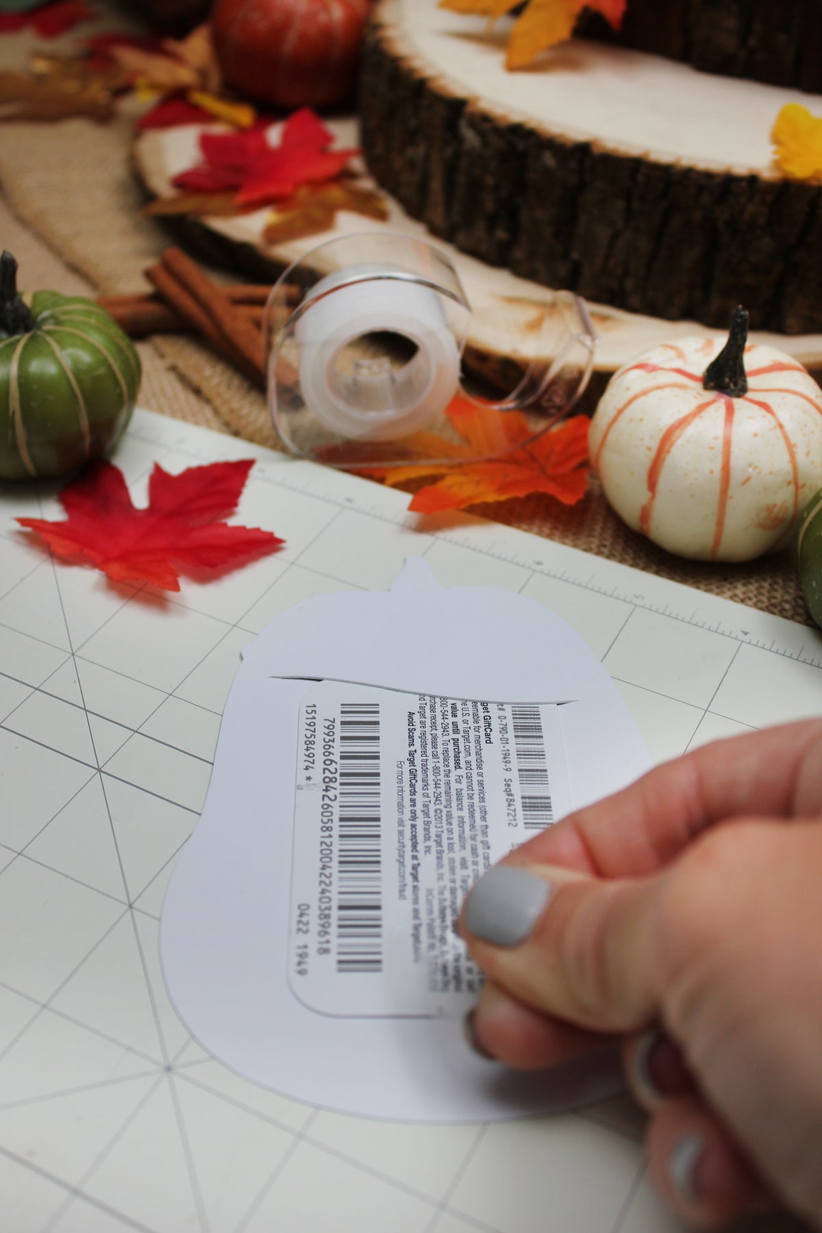 “Let the Gourd Times Roll” Gift Card Holders