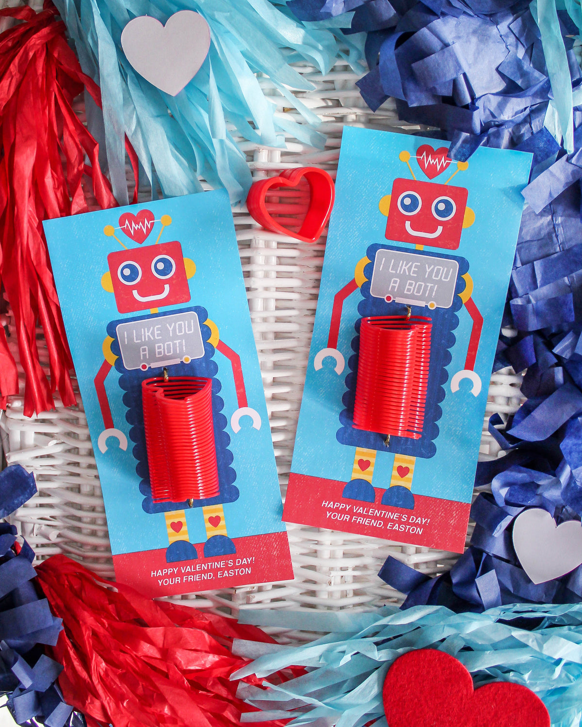 Robot Kids Valentine