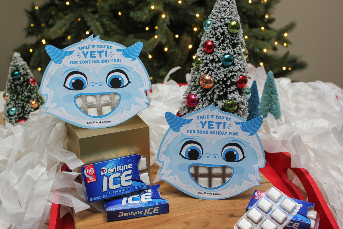 Yeti with Chewing Gum Teeth