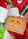 Taco Notebook Kids Valentine