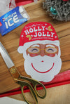 Santa with Chewing Gum Teeth