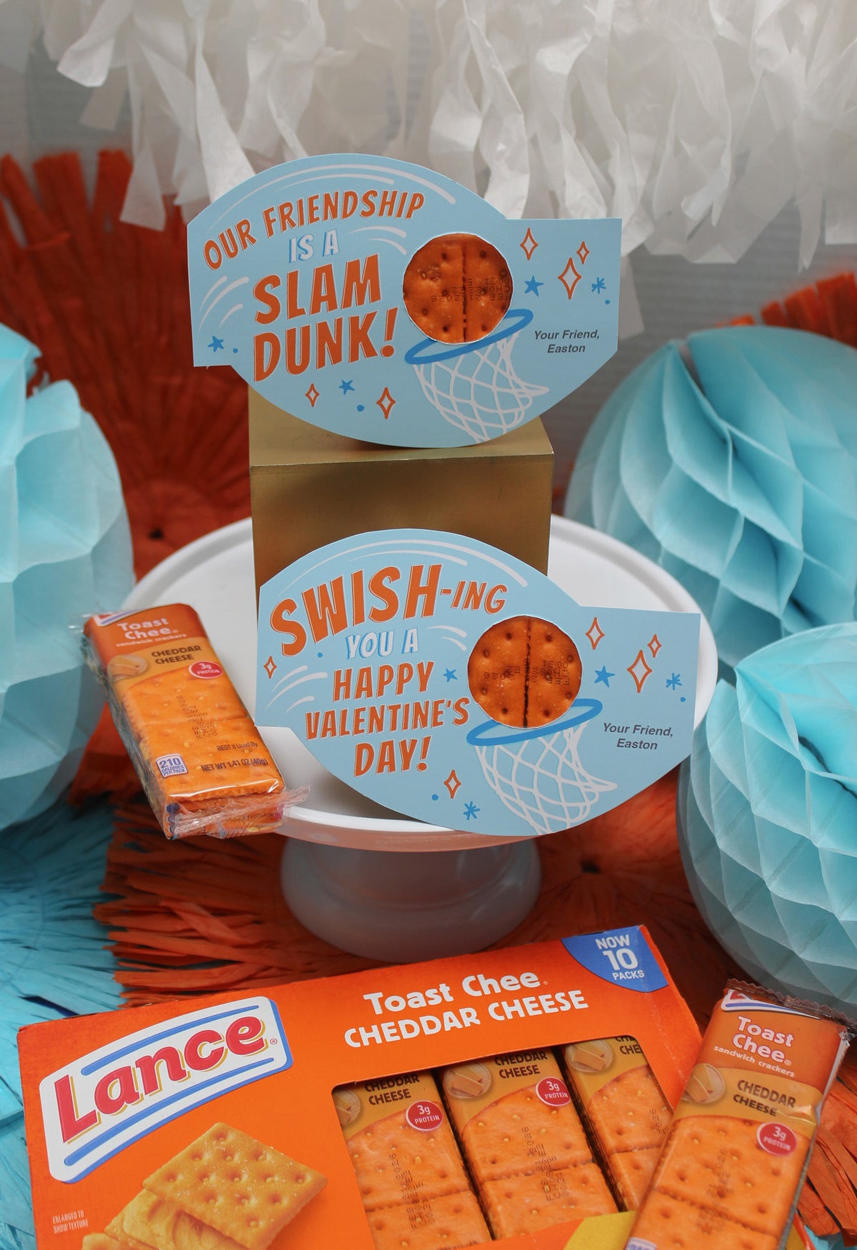 Basketball Kids Valentine