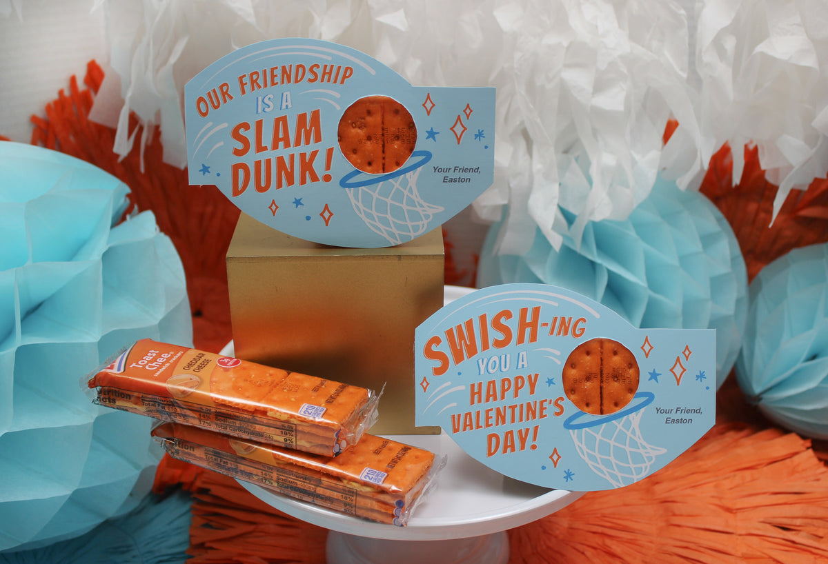 Basketball Kids Valentine