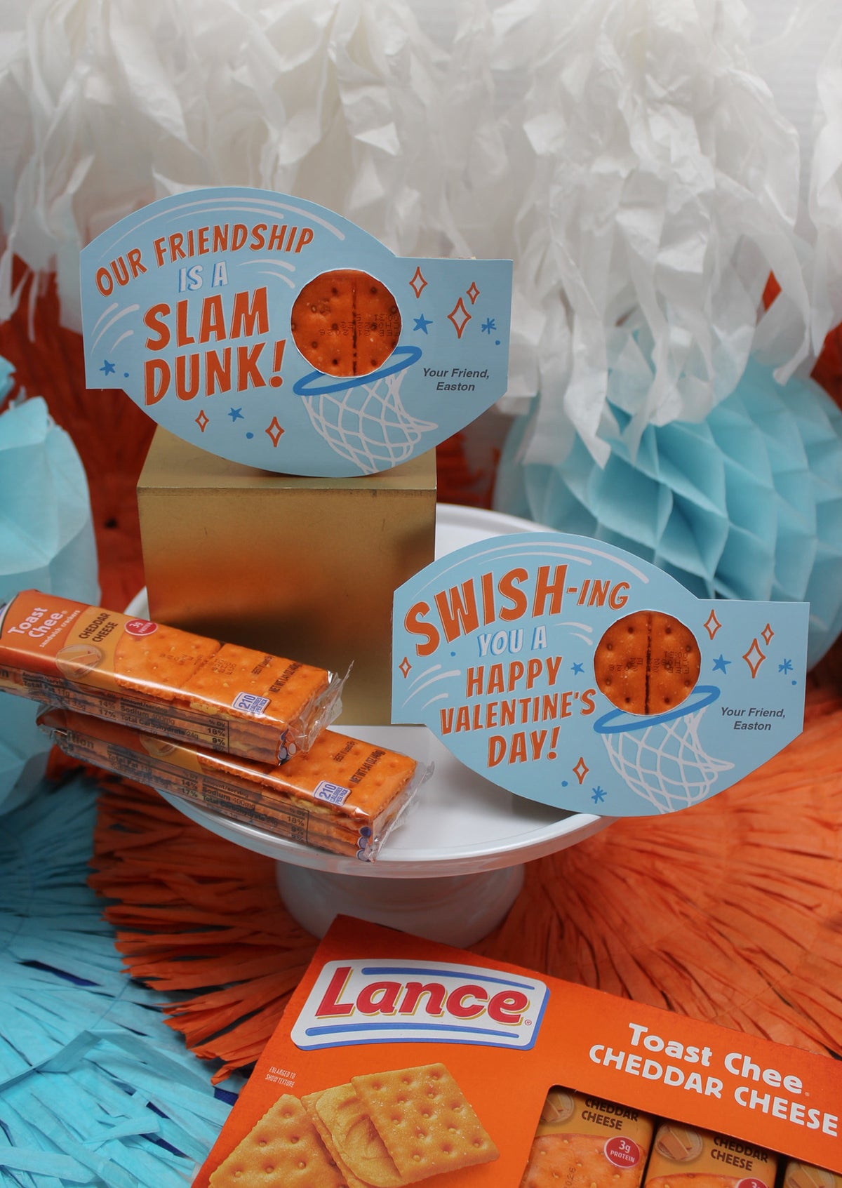 Basketball Kids Valentine