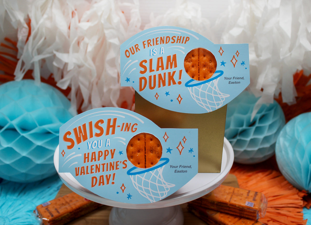 Basketball Kids Valentine