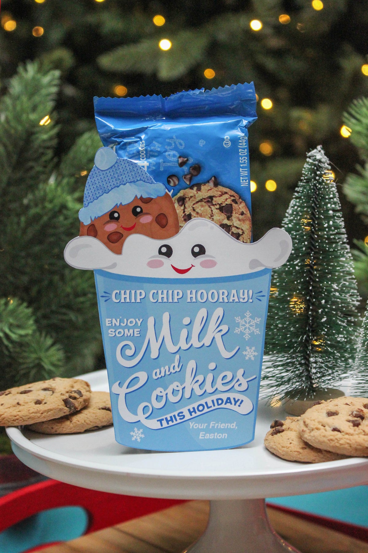 Milk and Cookies Christmas Treat