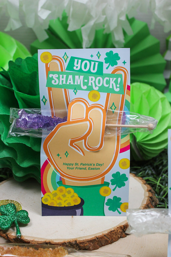 Rocker Leprechaun Hand St. Patrick's Day Treat