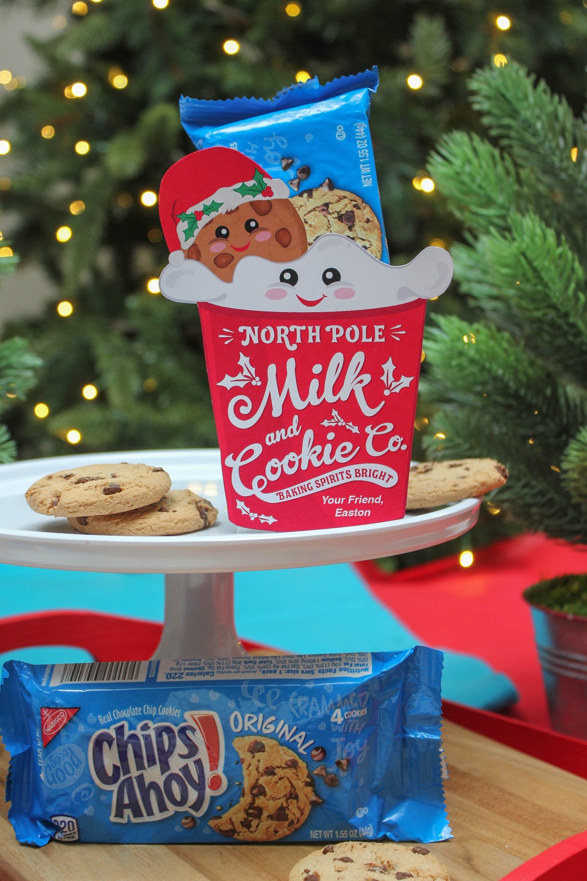 Milk and Cookies Christmas Treat