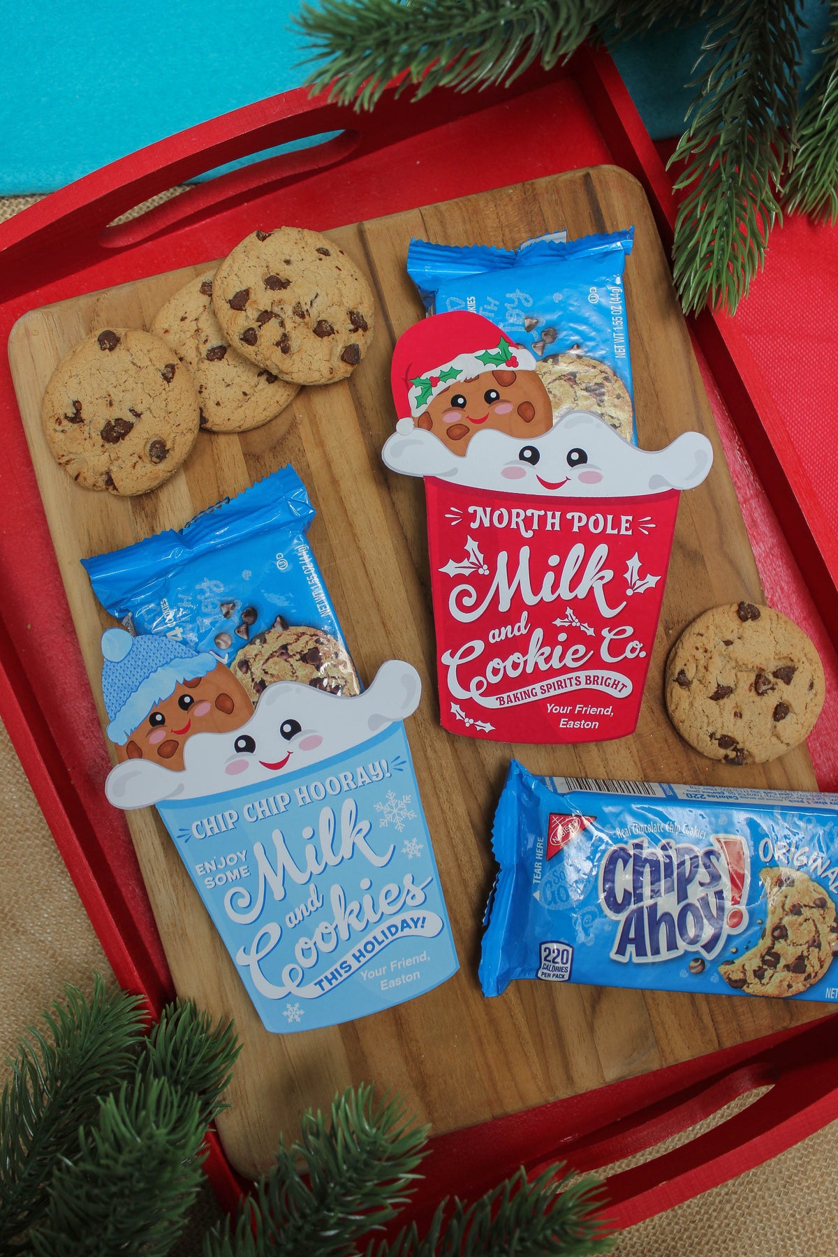 Milk and Cookies Christmas Treat