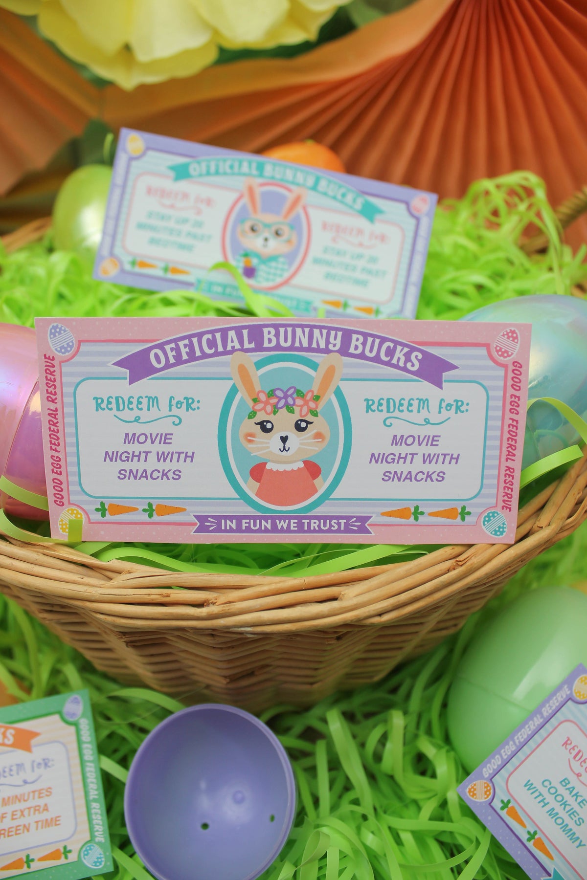 Easter Bunny Bucks Reward Coupons