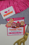 Teacher Appreciation Donut Hole Gift Card Holder