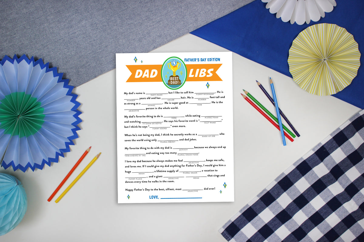 Father's Day "Dad Libs"