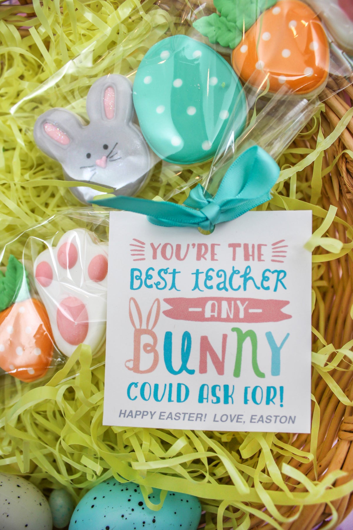 Easter Teacher Gift Tag