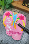 Flip Flop Teacher Gift