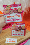 Teacher Appreciation Donut Hole Gift Card Holder
