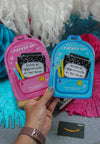 Teacher Appreciation Backpack Gift Card Holder