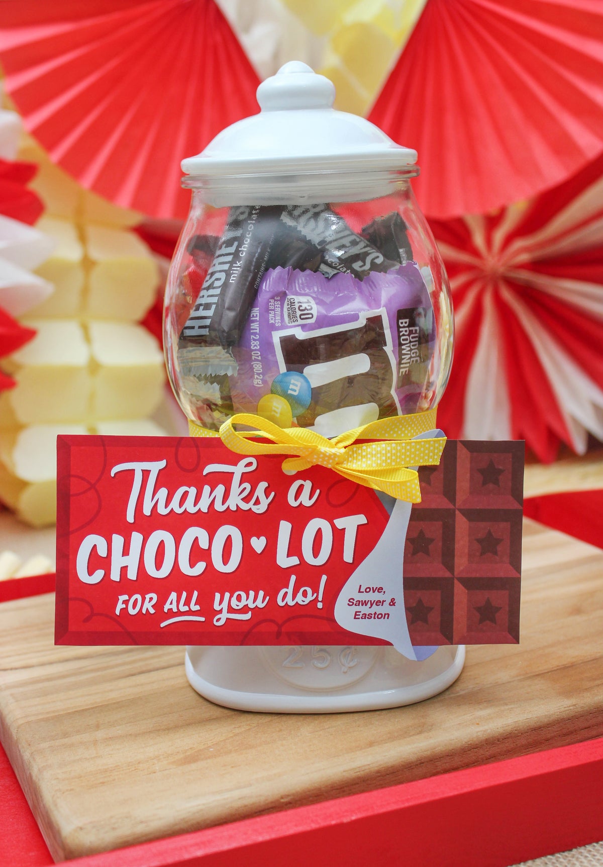 “Thanks a Choco-lot” Gift Tag